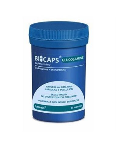 Bicaps glükózamin (glükózamin + kondroitin), 60 kapszula
