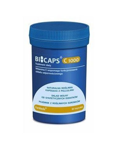 C-vitamin Bicaps 1000mg, 60 caps