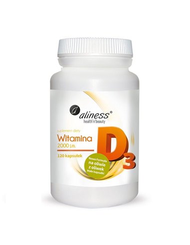 D3-vitamin 2000IU, 120 kapszula