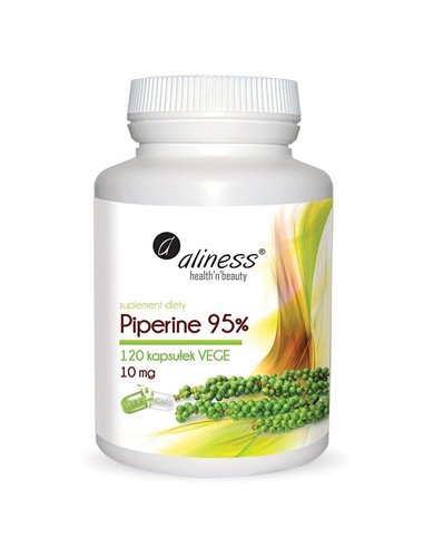 Piperine 95% 10 mg, 120 kapszula