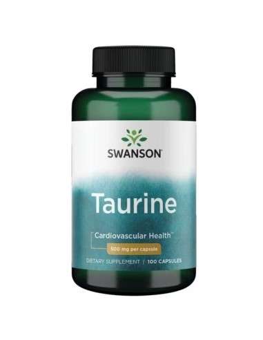 Taurin 500 mg, 100 kapszula