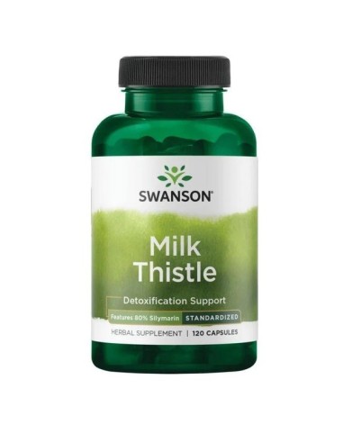 Milk Thistle (standardizált) Swanson, 250 mg, 120 kapszula